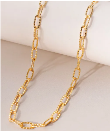 Fine Link Paper-Clip Chain