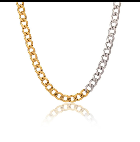 Two-Tone Cuban Chain