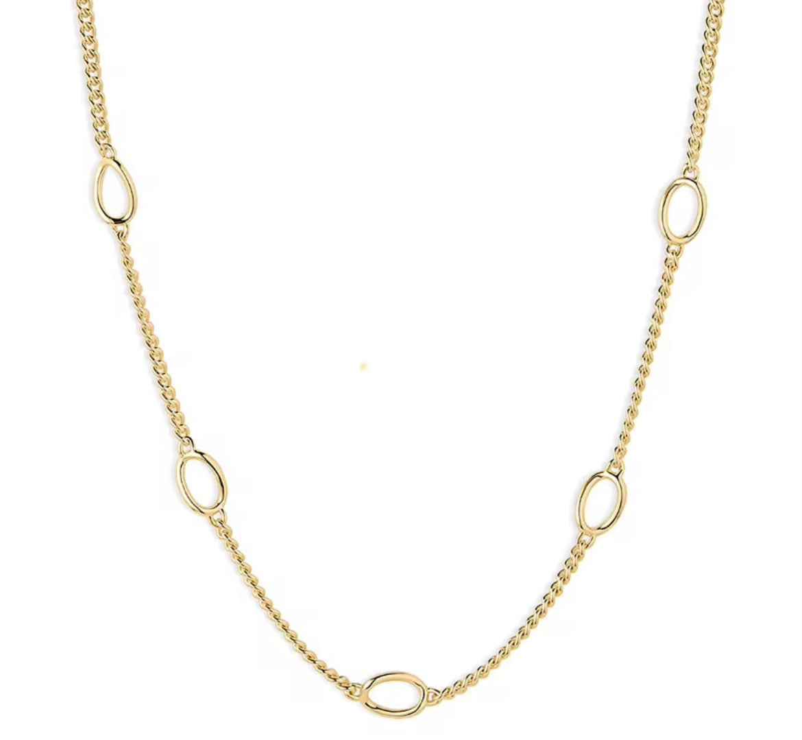 Open Link Charm Necklace