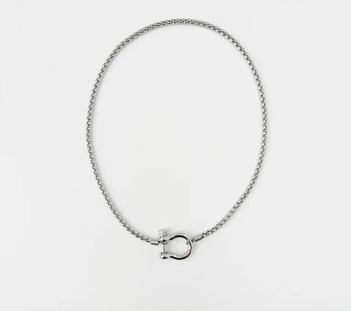 Horse-bit Link Necklace