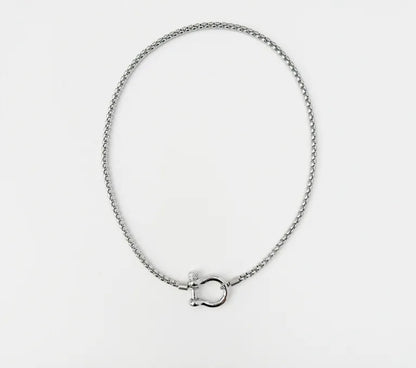 Horse-bit Link Necklace