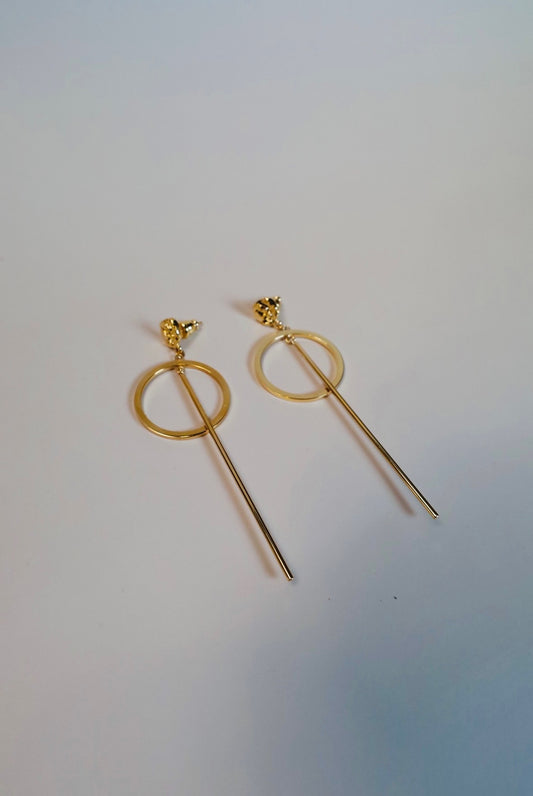 The Everyday Halo Drop Earring