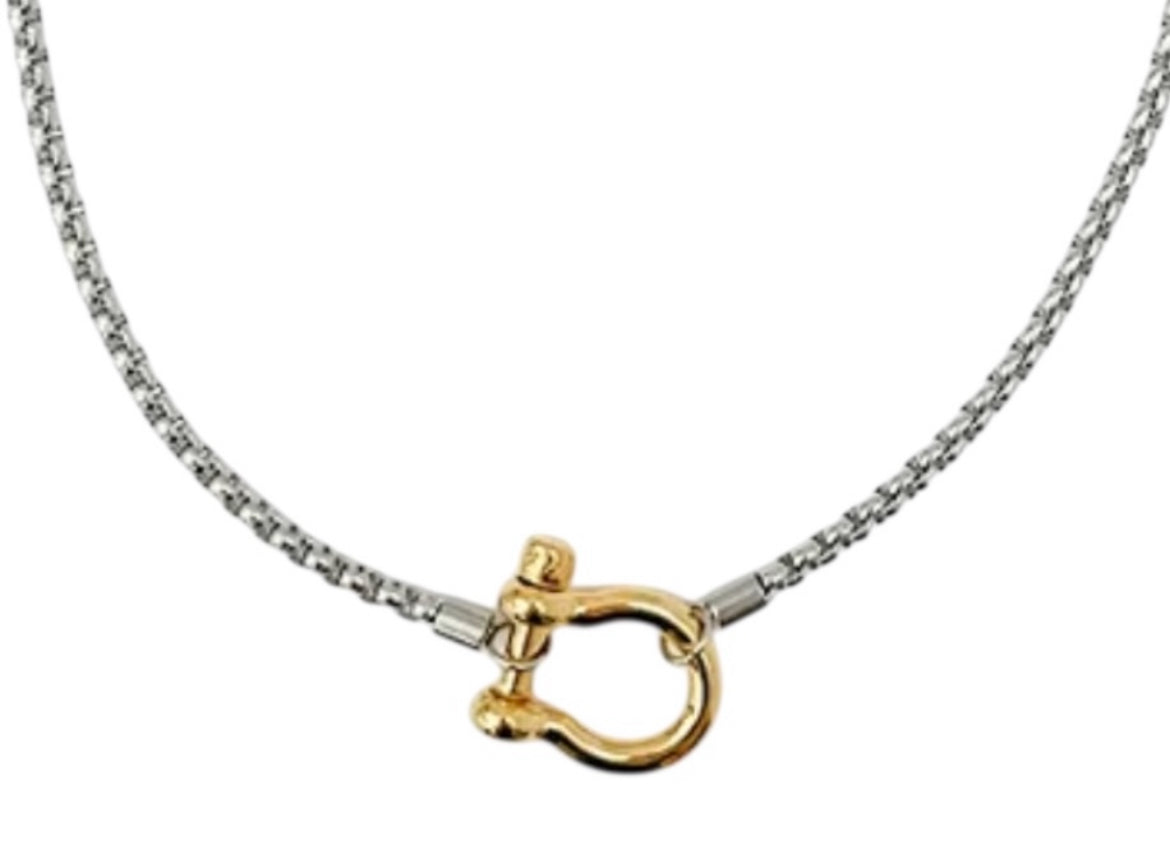 Horse-bit Link Necklace
