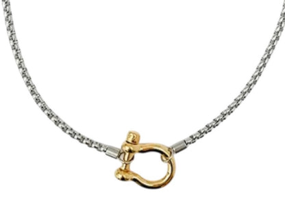 Horse-bit Link Necklace