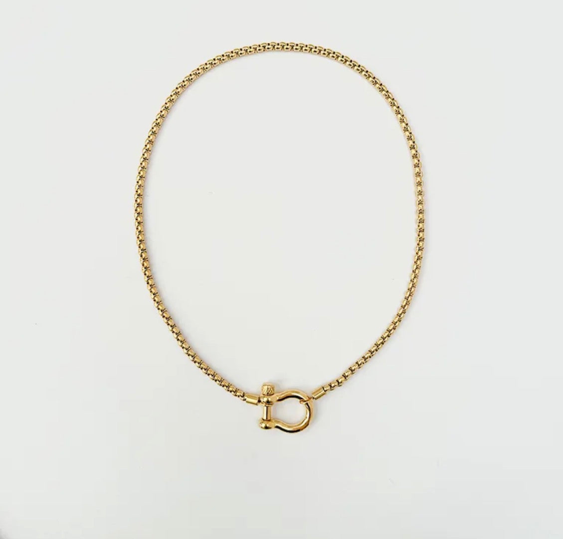 Horse-bit Link Necklace