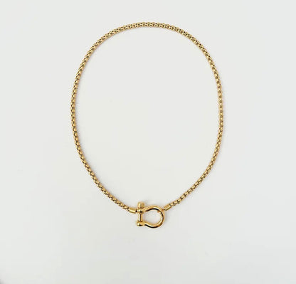 Horse-bit Link Necklace