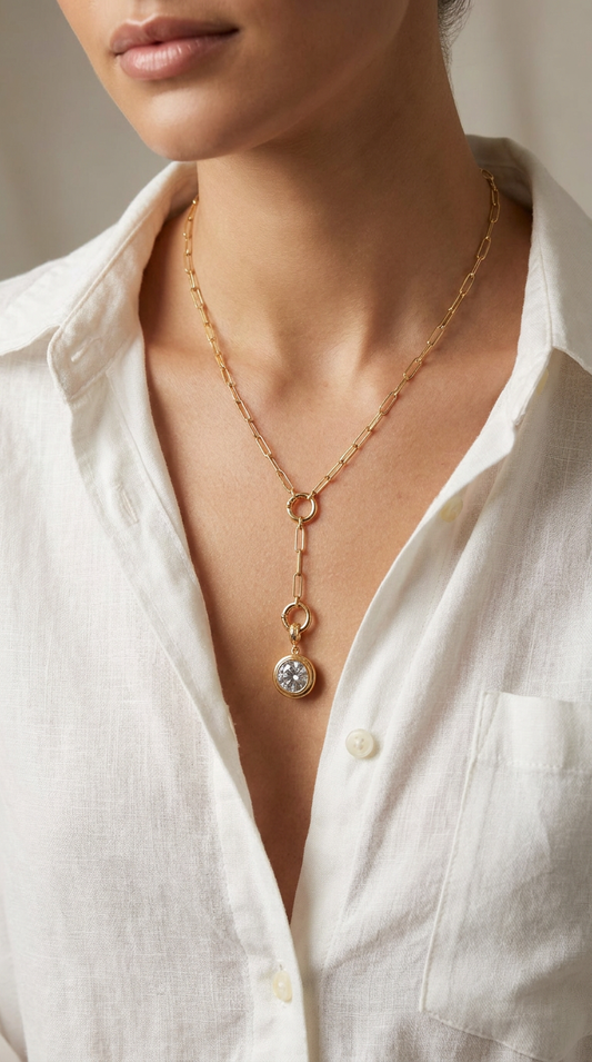 The Atelier Convertible Drop Necklace