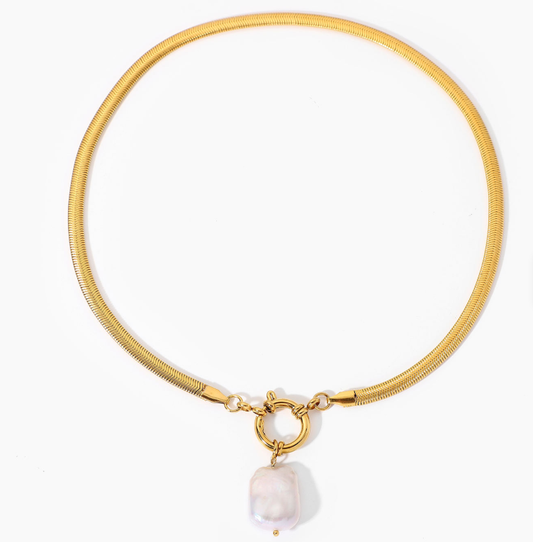 The Harbor Pearl Choker