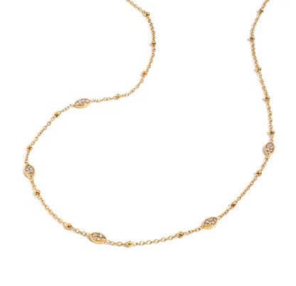 Marquise Pendant Chain