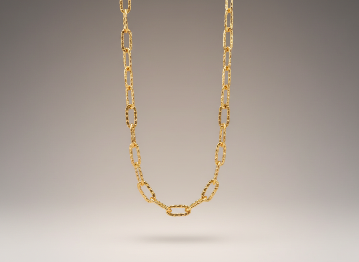 Fine Link Paper-Clip Chain