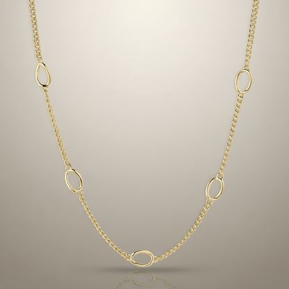 Open Link Charm Necklace