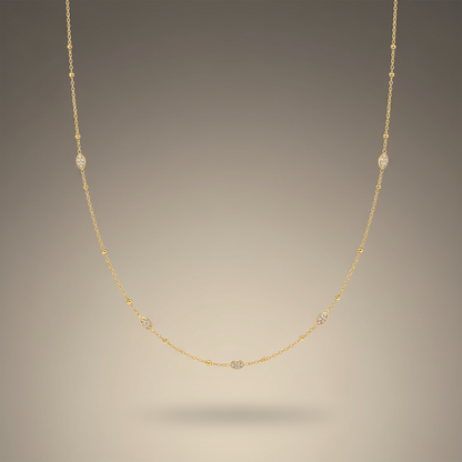 Marquise Pendant Chain